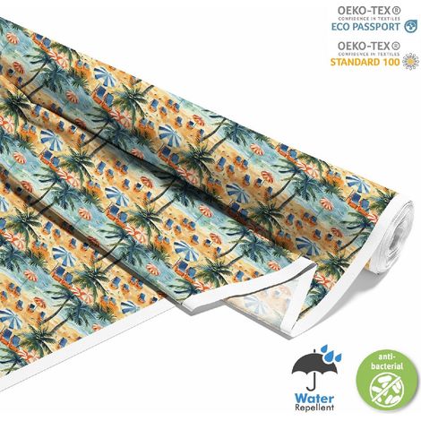 OUTDOOR DEKOSTOFFE OXFORD - Motiv Sommer  DX8952