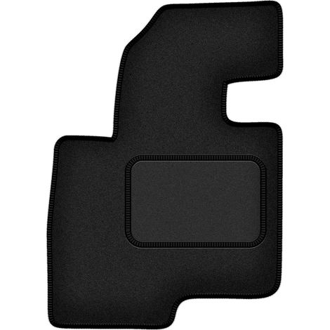 Alfombrilla de terciopelo para el conductor para: BAIC Beijing X75 SUV (2023-) negra (1/5)