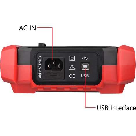 HABOTEST HT5910 Misuratore di resistenza digitale LCD da 4,7 pollici, tester per interruttori RCD/di dispersione di circuito, memoria per 1000 dati, megaohmmetro, voltmetro con retroilluminazione. (1/5)