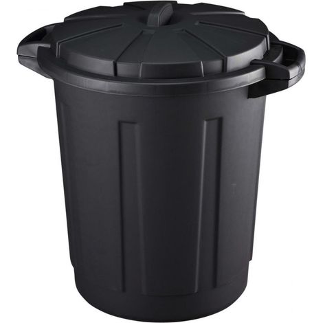 Gemeinschaftseimer 80lt schwarz mondex