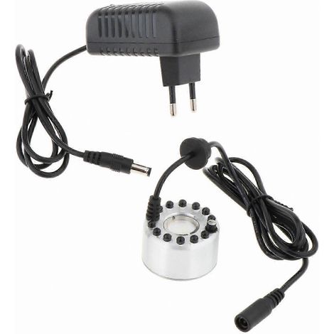 Un humidificateur à brumisation avec 12 LED, adapté aux bassins, 220V. (1/5)