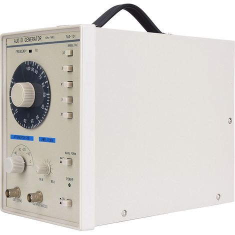 Générateur de signaux basse fréquence TAG-101 10Hz-1MHz, appareil de test audio pour maintenance, alimentation 220V, équipement de mesure de précision (1/5)