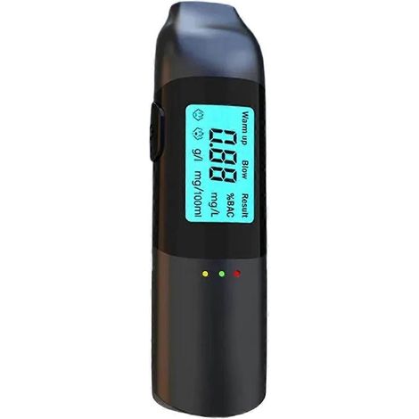 Tragbares, kontaktloses Alkoholtestgerät mit LED-Digitalanzeige – Präzisionsmessgerät – Diagnosegerät (1/5)
