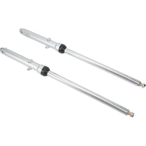 Un par de amortiguadores de horquilla delantera de aleación metálica de 670 mm para motocicletas CG125 de 150 cc. (1/5)