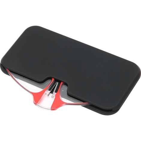 Lunettes légères sans branches avec pince-nez, unisexes, pour hommes, femmes et personnes âgées, lunettes de lecture +300 rouges (1/5)