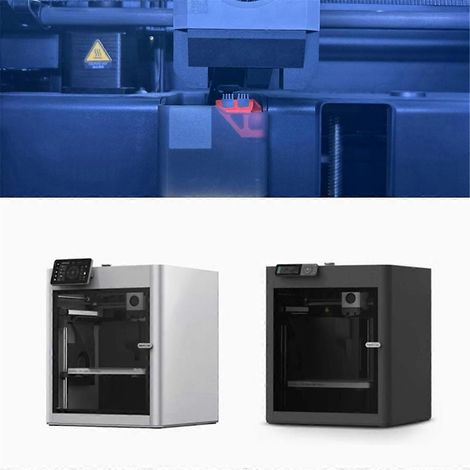 Essuie-glace double buse en silicone pour imprimante 3D Bambu Lab, gris (1/5)