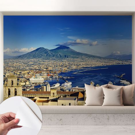 Carta da parati autoadesiva - fotomurale - decorazione parete - murale - adesivo da muro - Panorama costiero 208x146 cm (1/5)