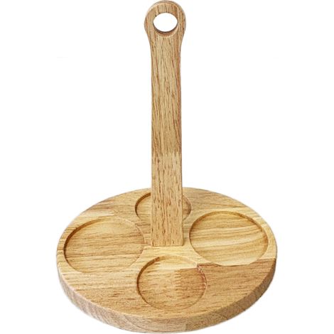 Plateau de rangement en bois pour condiments (1/2)
