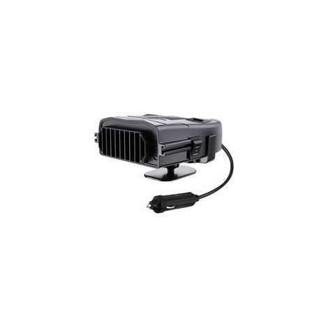 Ventilador portátil de 12 V para calefacción y refrigeración de coche, cabezal giratorio de 360°, descongelador 2 en 1 con función rápida. (1/5)