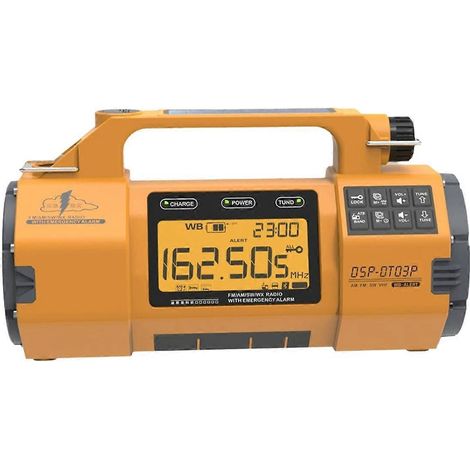 Radio d'urgence multifonction avec bandes AM/FM/SW (1/5)
