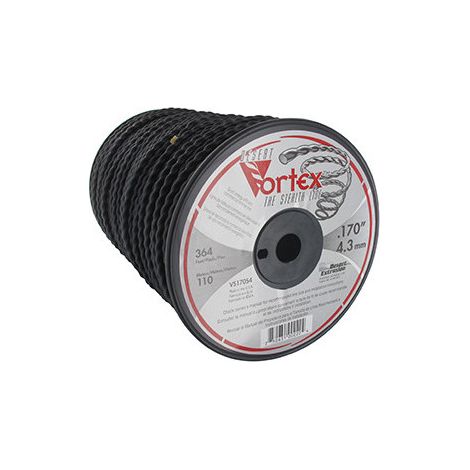 Bobine fil nylon copolymère 4,30mm – Longueur 110m – Fil aérodynamique pour réduction du bruit et des vibrations (1/2)