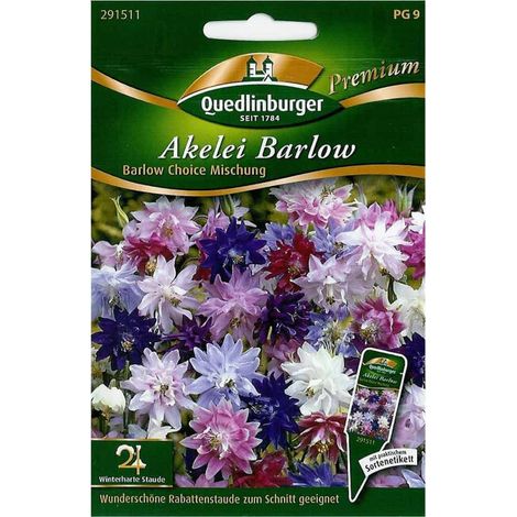 Quedlinburger Akelei Barlow Choice Mischung - Premium Blumensamen (1/4)