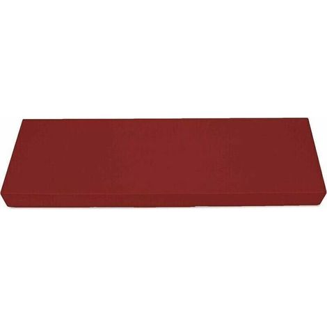 Back cushion for pallet sofa – 100 x 45 x 7 cm – waterproof indoor/outdoor – wine red color