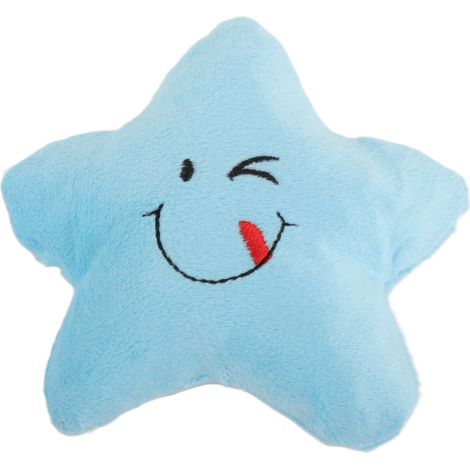 Jouet en peluche pour animaux de compagnie, résistant aux morsures, soulagement de l'ennui, meulage des dents, mignon en forme d'étoile, chien en peluche à mâcher pour chiot