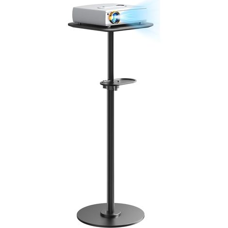 Support pour Beamer - Support de sol multifonctionnel réglable,Hauteur réglable de 70cm à 120cm, capacité de 6KG, compatible avec les projecteurs, caméras (1/5)