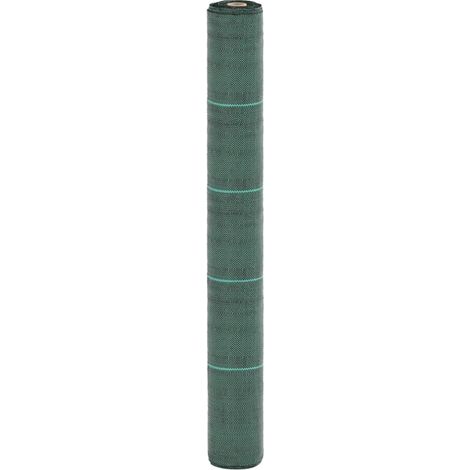 Membrana Antierbacce Verde 1x5 m in PP vidaXL