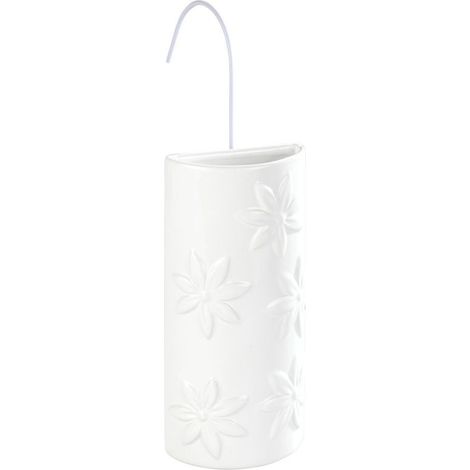 Luftbefeuchter für Heizkörper, Keramik, weiß in Blumen, WENKO (1/4)