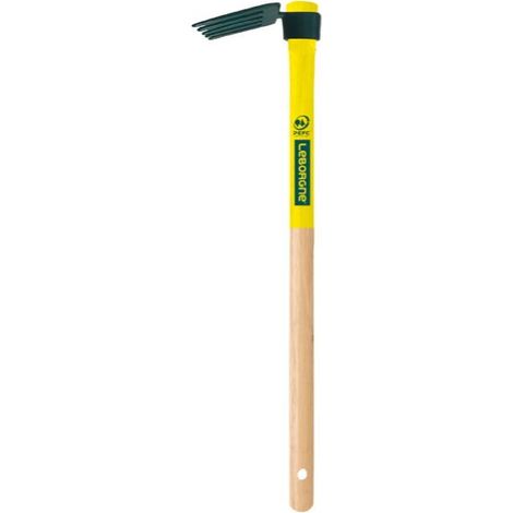 Râteau 5 dents Compact manche bois 50 cm certifié PEFC 100% (1/2)
