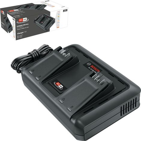 Caricabatterie Bosch AL 2x18V-88 (18V, 2x 4,4A carica simultanea di 2 batterie di 18V 18V POWER FOR ALL ALLIANCE)