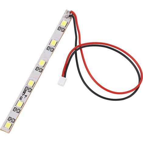 Phare de toit 7,4 V pour voiture radiocommandée, 6 LED, accessoire compatible avec la voiture radiocommandée SCY 16103 à l'échelle 1/16. (1/5)