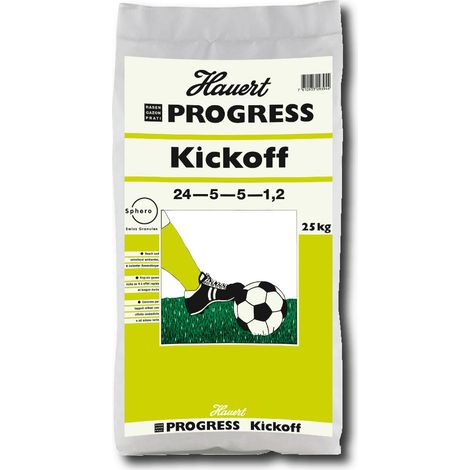 Hauert Rasendünger Progress Kickoff 25 kg Startdünger Frühlingsdünger Sportrasen