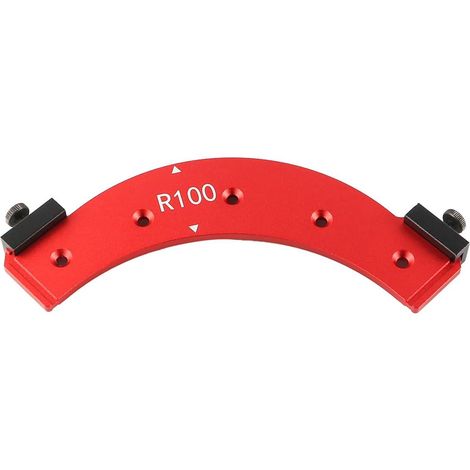 Woodworking Fillet Radius Jig Electric Planer Grooving Jig Woodworking Folding Chamfer Jig Woodworking Arc Tool for Wood Board (1/5)