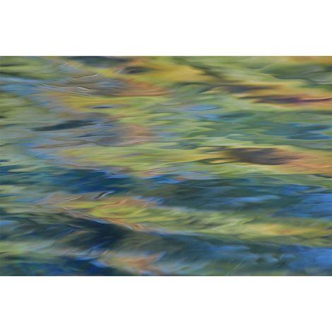 Papier peint panoramique original pour chambre Tapisserie panoramique nature multicolore Papier peint panoramique océan idéal pour salon (1/2)