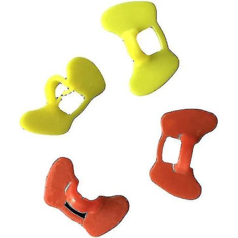 Lot de 100 lunettes de protection anti-picage en plastique sans boulons pour poules (1/5)