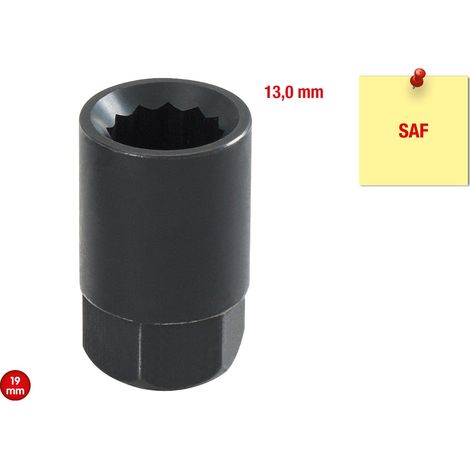 KS Tools SAF 12-kant Bremsscheiben-Stecknuss 13 mm (1/5)