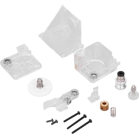 Kit de remplacement en acrylique transparent pour extrudeuse 1,75 mm, accessoire pour imprimante 3D V6 (1/5)