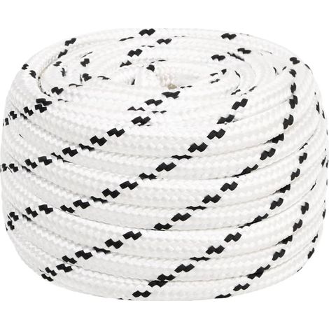 Corde de travail Blanc 18 mm 100 m Polyester