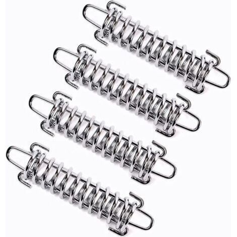Ressorts de tension pour voile d'ombrage et tente, Lot de 4, Acier résistant aux vents forts (1/5)