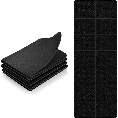 Tout-en-un Tapis de yoga pliable, antidérapant, tapis de fitness portable, tapis de gymnastique antidérapant léger en TPE, tapis de sport pour voyage, yoga, pilates, fitness, sport 183 x 61 x 0,4 cm
M (1/5)