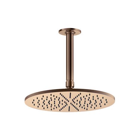 Gessi Inciso ducha mural anticalcárea D300 mm, con articulación y