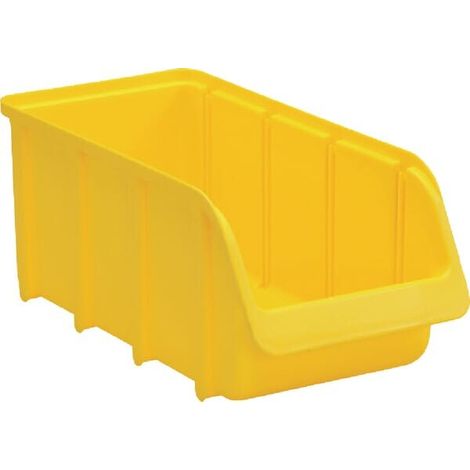 Caja almacenamiento apilable polipropileno amarillo de 4,24 L'146 x 318 x 127 mm Linbin n潞 3 H眉nersdorff H脺NERSDORFF WE6832