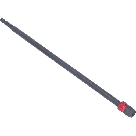 Adaptateur de douille à choc, barre d'extension pour visseuse à chocs, queue hexagonale 1/4 pouce, acier allié pour foret, 30 cm / 11,81 po (1/5)