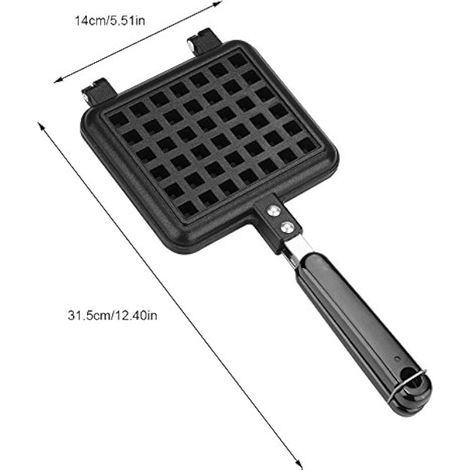 Moule à Gaufres Antiadhésif pour Cuisinière Gaz (1/3)