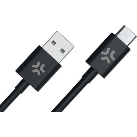 CABLE USB-USBC 2M BK 12W - CAJA OEM