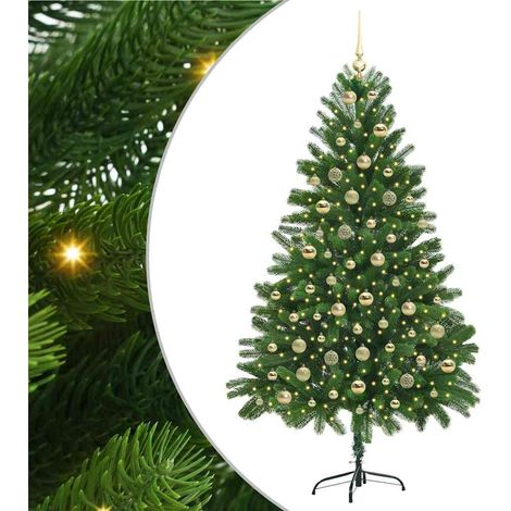 vidaXL Albero di Natale Verde 180 cm PE