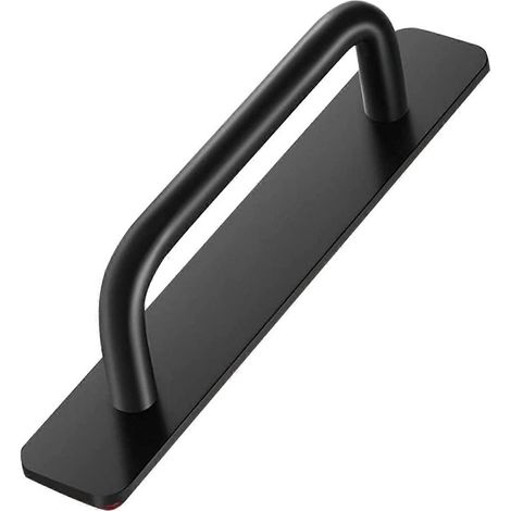 Mattschwarzer Schranktürgriff für Küchen- und Schiebetüren, ergonomisches Design für komfortablen Griff (1/5)