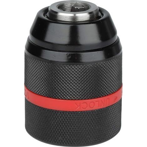 Bohrfutter, Schnellspannbohrfutter, 1/2-20UNF 2-13mm Schnellspannbohrfutter mit Spannmechanismus, Akku-Bohrfutter, selbstspannendes Bohrfutter für vielfältige Anwendungen