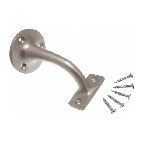 Lot de 2 supports muraux en aluminium SAA pour rampe d'escalier 7,6 cm (1/2)