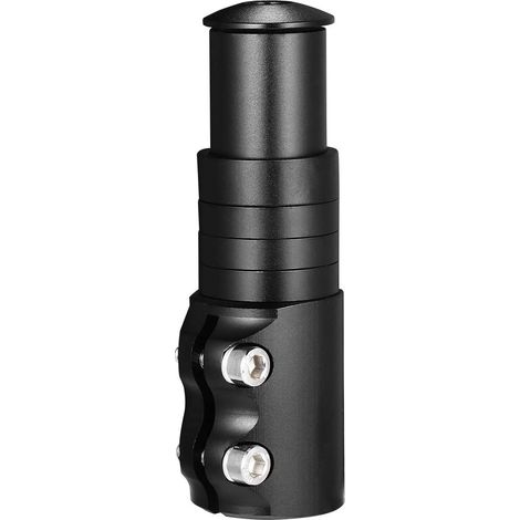 Rallonge de pivot de fourche de vélo Winomo, rehausseur de guidon (noir)