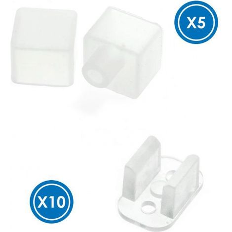 IluminaShop - Pack Tapones y Grapas para Funda de Silicona Slim (1/2)