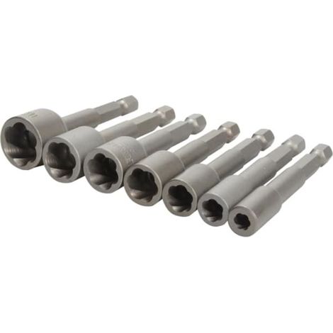 T394100 Power Grip Screw Extractor Set 7 Piece IRWT394100