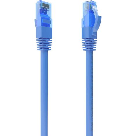 Cable de Red Rígido UTP Categoría 6 Aisens Azul 1 m (1/4)