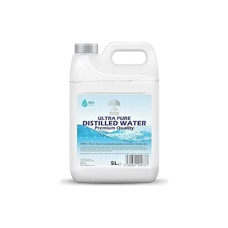 Agua destilada 5 L