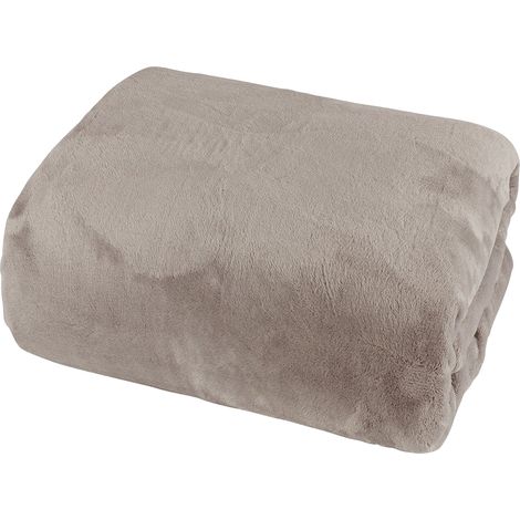 Cashmere Touch Spannbetttuch 150x200cm taupe-M701121-Taupe