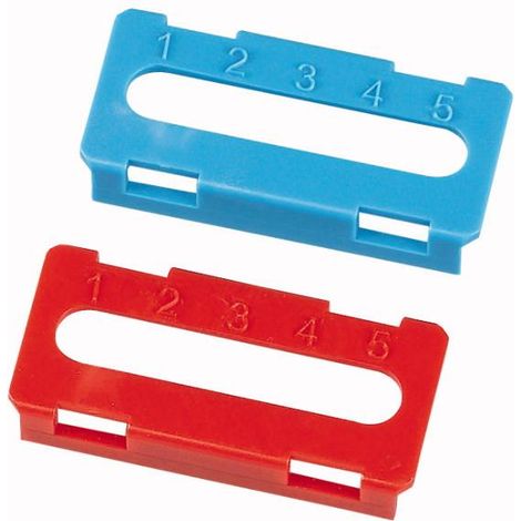Jeu de capots pour support de bornes CL4 bleu 000294911 EATON BCZ-CS-BO-KL4-B