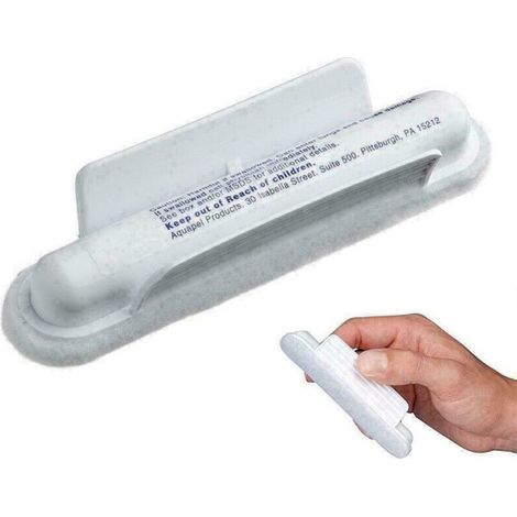 Ineasicer Lot de 10 Essuie-glaces invisibles Aquapel pour intérieur de voiture, fenêtres, lunettes, brosses de nettoyage de ménage (blanc) (1/4)